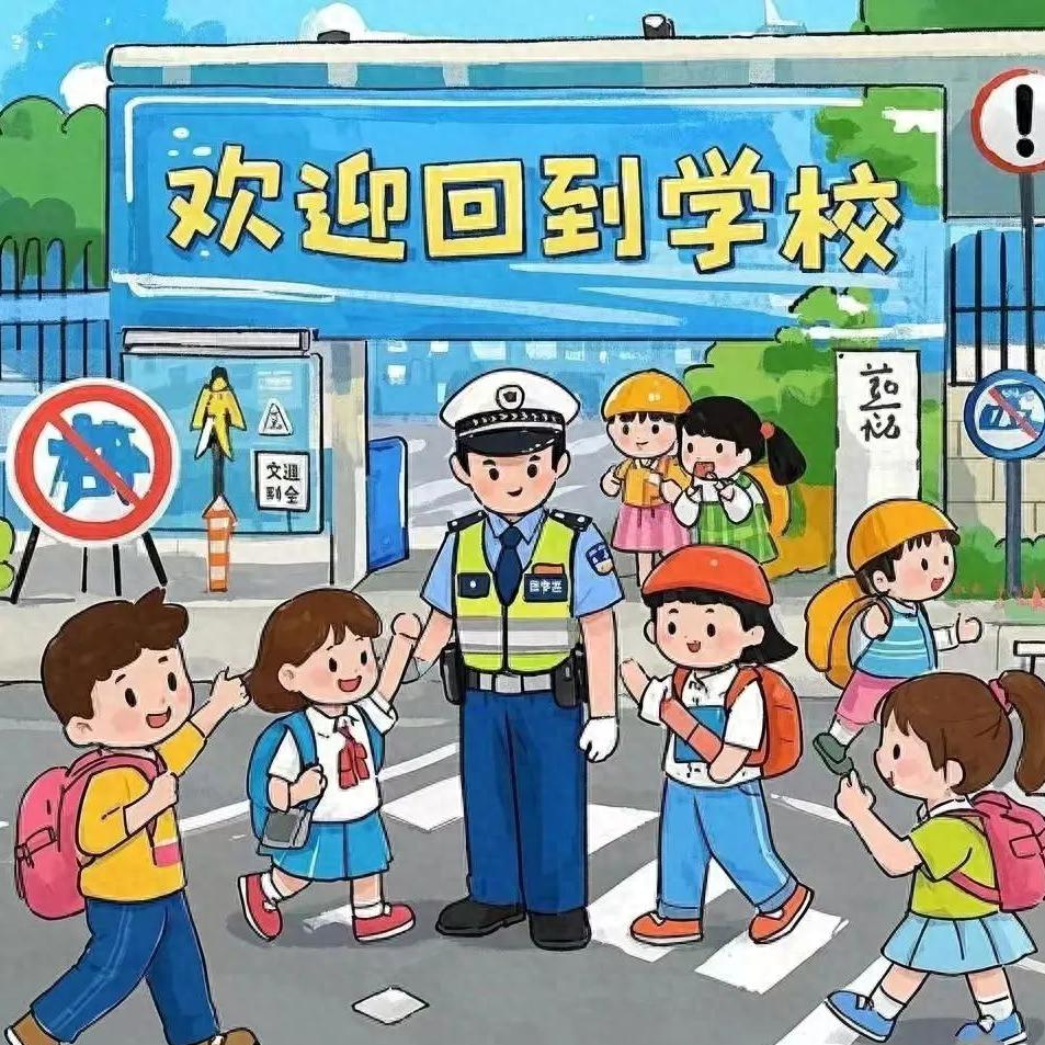 出行提示_开学季交通安全注意事项_学生家长交通安全守则
