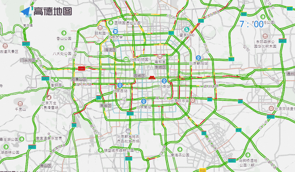 出行提示_周末大型活动交通预测_工作日早晚高峰交通压力
