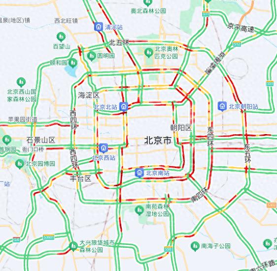 出行提示_8月8日降雨影响交通_北京市暴雨蓝色预警
