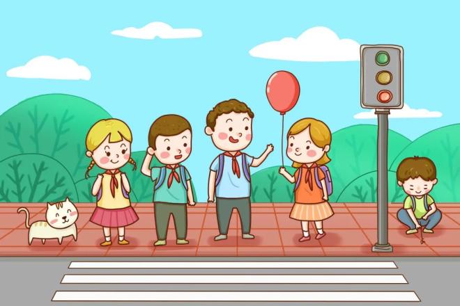 学生步行骑行安全规范_出行提示_暑期交通安全教育