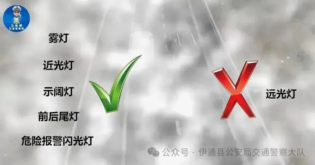 雨雾天气出行安全_出行提示_秋冬交通安全指南