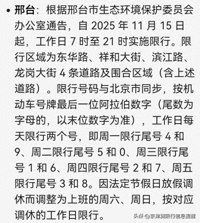 限行_河北省天气趋势总结_河北省限行政策