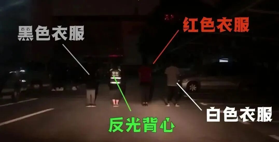 出行提示_冬夜安全出行_骑行反光装置