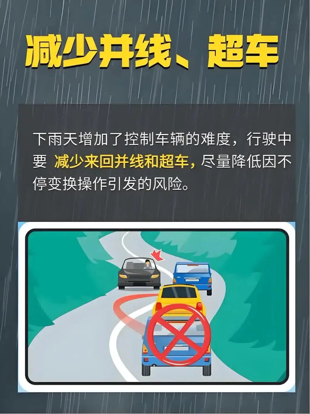 雨天驾驶注意事项_出行提示_雨季行车安全指南