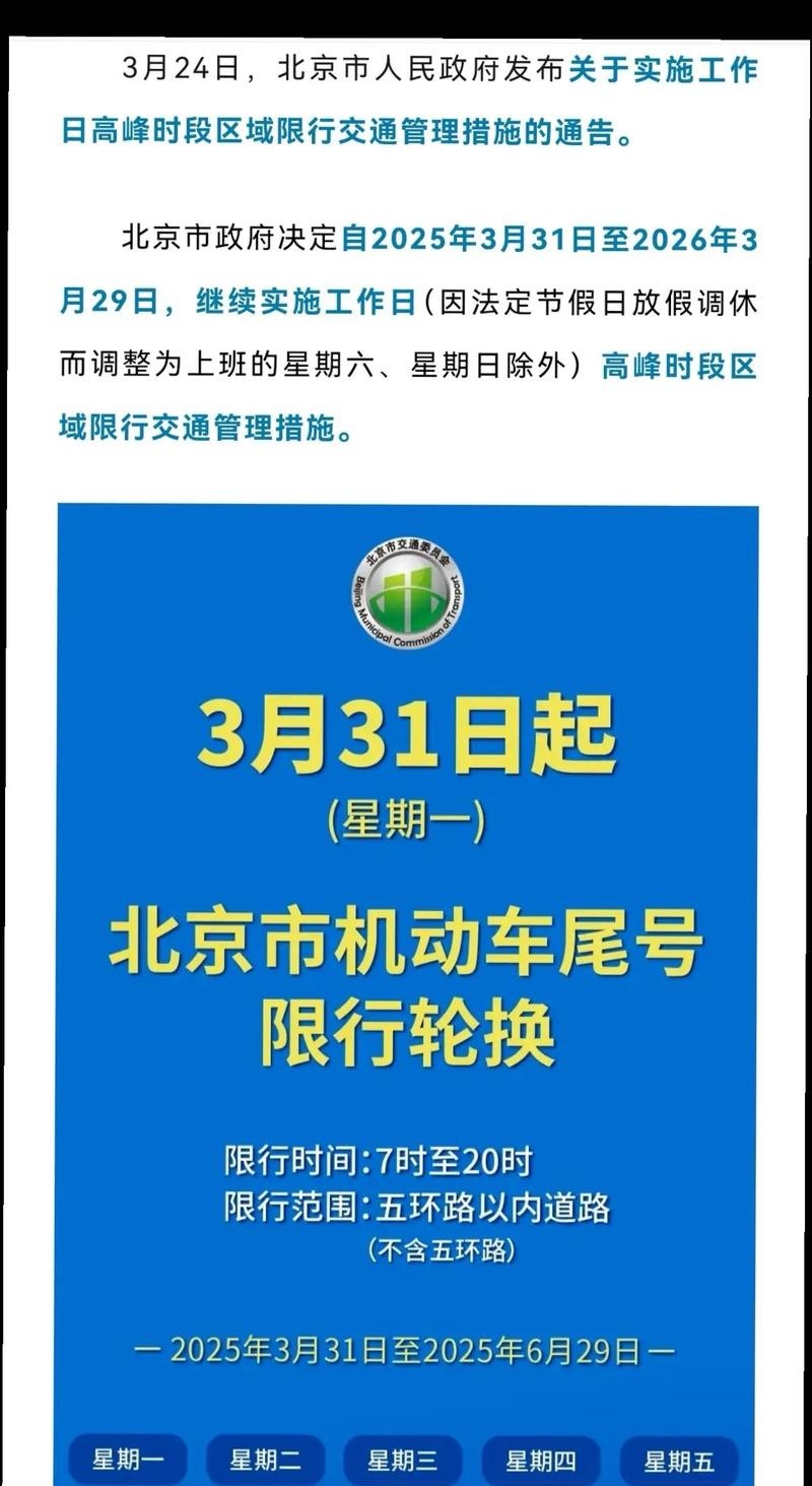 限行天津_限行_限行号牌尾号