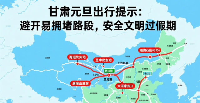 出行提示_元旦假期甘肃交通出行路况_易拥堵路段及绕行提示