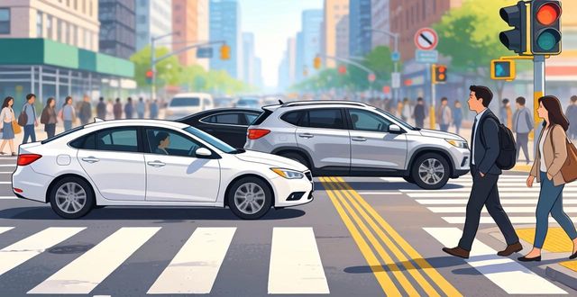 斑马线安全通行_礼让斑马线_出行提示