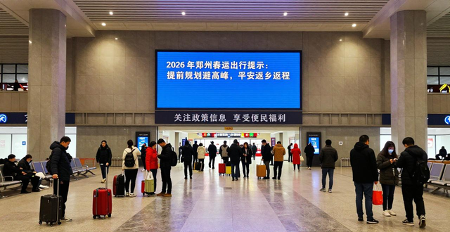 2026年春运郑州交警安全出行提示_出行提示_郑州春运道路交通安全形势
