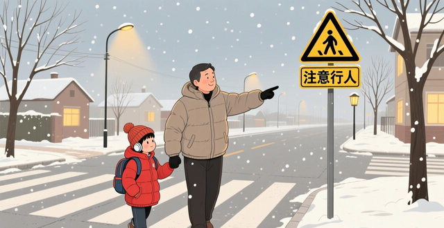 出行提示_寒假学生交通安全_家长监护责任