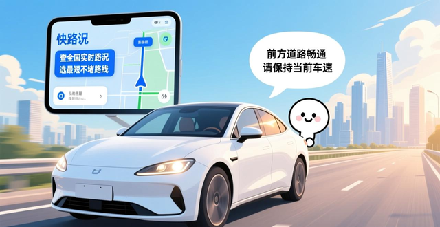 快路况智能导航路线_路况_快路况实时交通路况