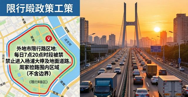 上海限行规则 车辆类型 行驶区域_限行