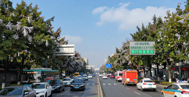 成都解除重污染天气预警_限行_成都机动车尾号限行恢复