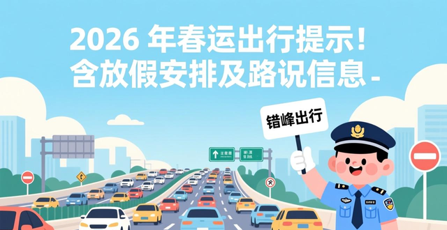 春运出行安全指南_2026年春运漳州交警安全提示_出行提示
