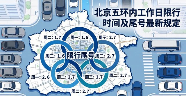 2023年北京市车牌尾号限行规则_限行_北京市工作日高峰时段区域限行交通管理措施