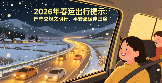 春运交通安全_返乡交通安全_出行提示