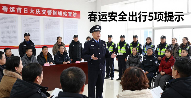 春运交通安全宣讲活动_春运安全出行提示_出行提示