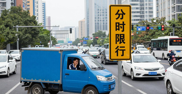 禁行_黄牌车蓝牌车限行区别_货车限行政策