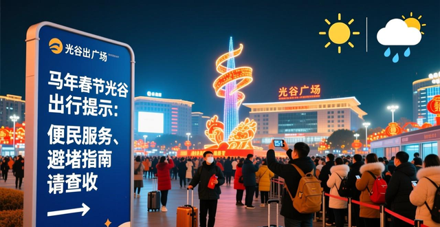 光谷春节便民服务_光谷春节出行指南_出行提示