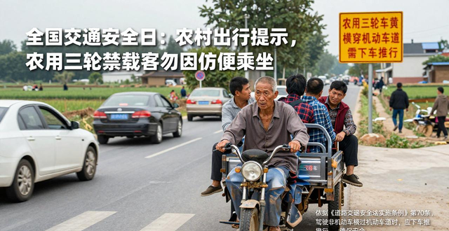 农用车载客违法案例_出行提示_农村交通安全意识
