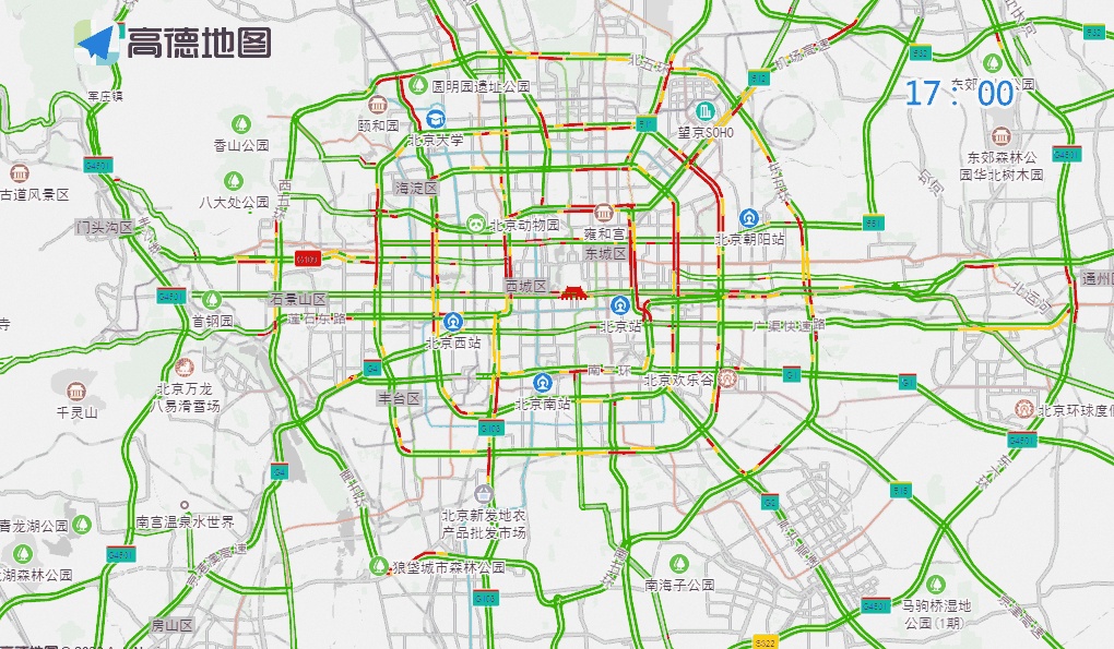 出行提示_周末降雪交通预测_北京雪天出行安全提示