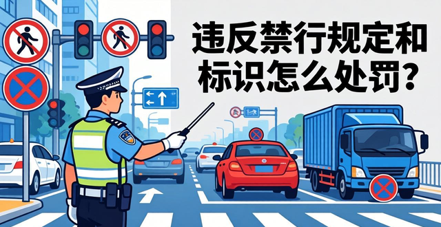 违反禁行规定怎么处罚_违反禁行标识怎么处罚_禁行