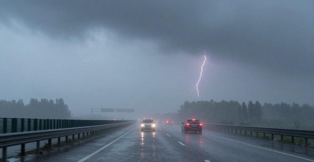 大到暴雨影响路段_京哈高速路况_出行提示