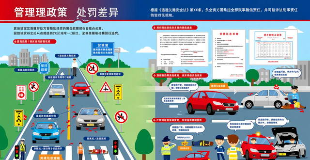 禁行路段违反规定 罚款扣分处罚 交通禁令标志_禁行