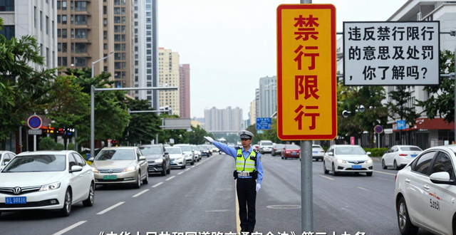 违反禁行限行处罚_禁行_禁行限行法律依据