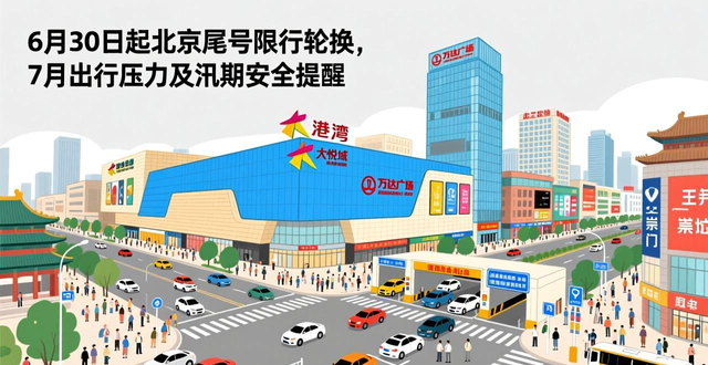 北京尾号限行轮换_限行_暑期交通出行指南