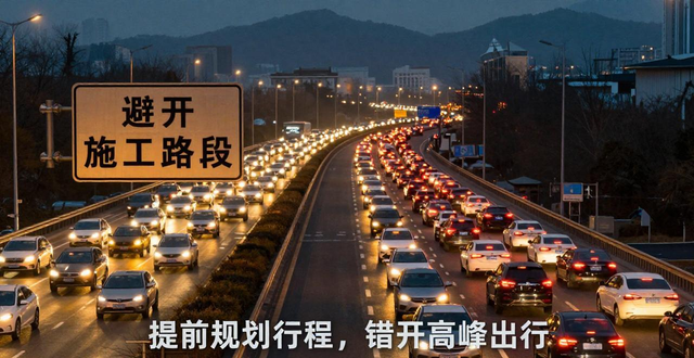 避开高峰时段易堵路段_春节高速出行提示_出行提示
