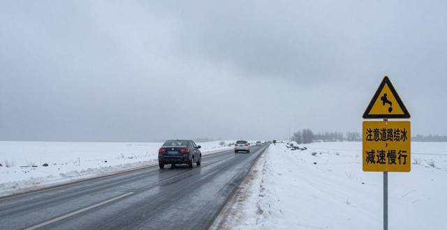 出行提示_北京天气预报 降雪降温_北京天气预警 路面湿滑
