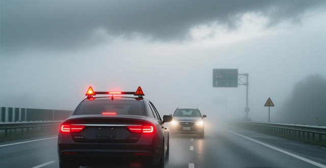 雾霾天行车安全小贴士_雾天行车注意事项_出行提示