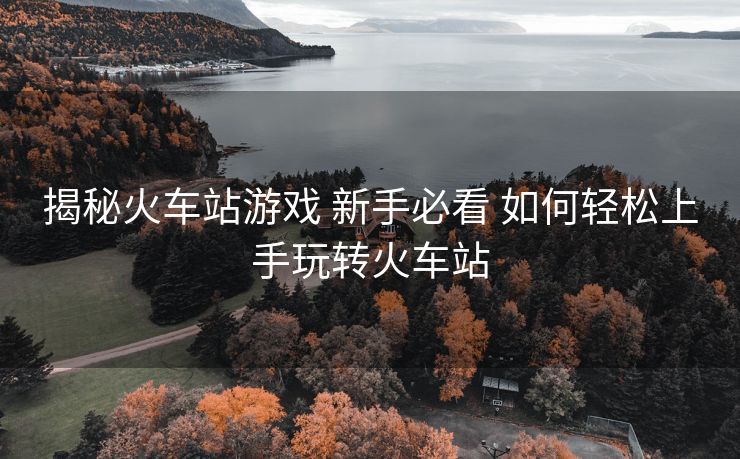 揭秘火车站游戏 新手必看 如何轻松上手玩转火车站