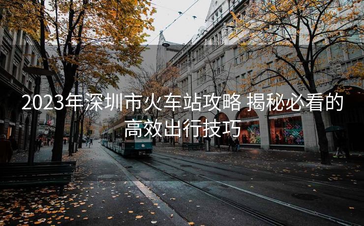 2023年深圳市火车站攻略 揭秘必看的高效出行技巧